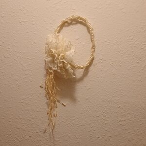 Chic Cream Vintage Bridal Headband